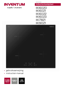 Handleiding Inventum IKI6020 Kookplaat