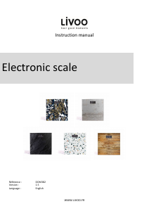 Manual Livoo DOM382BO Scale