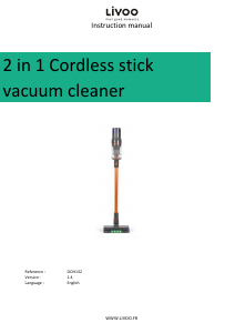 Manual Livoo DOH132 Vacuum Cleaner