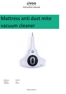Manual Livoo DOH125 Vacuum Cleaner