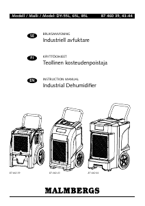 Manual Malmbergs DY-55L Dehumidifier