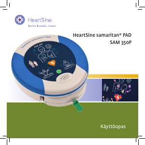 Käyttöohje HeartSine samaritan PAD 350P Defibrillaattori