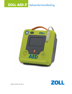 Handleiding Zoll AED 3 Defibrillator