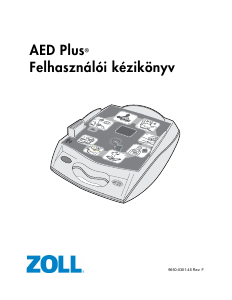 Használati útmutató Zoll AED Plus Defibrillátor