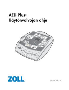 Käyttöohje Zoll AED Plus Defibrillaattori