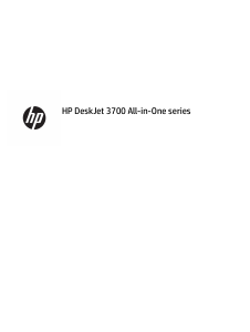 Brugsanvisning HP DeskJet 3700 Multifunktionsprinter