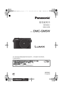 说明书 松下 DMC-GM5WSG Lumix 数码相机