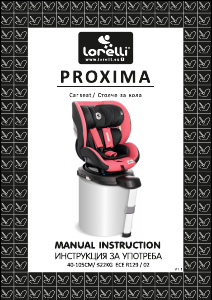 Manual Lorelli Proxima Scaun auto