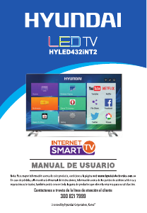 Manual de uso Hyundai HYLED432iNT2 Televisor de LED