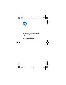 Brugsanvisning HP 300S+ Regnemaskine