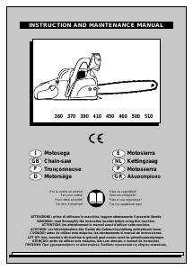 Manuale Alpina P-360 Motosega