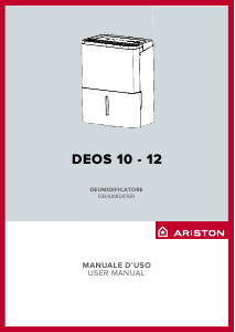 Manuale Ariston DEOS 10 Deumidificatore
