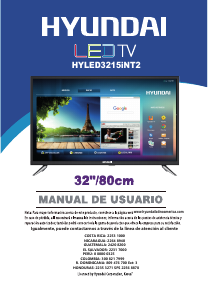 Manual de uso Hyundai HYLED3215iNT2 Televisor de LED