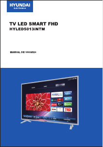 Manual de uso Hyundai HYLED5013iNTM Televisor de LED