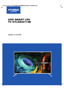 Manual de uso Hyundai HYLED50114K Televisor de LED