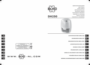 Manual Elro DH250 Dehumidifier