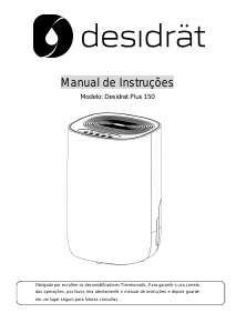 Manual Desidrät Plus 150 Dehumidifier