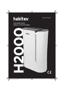 Manual de uso Habitex H2000 Deshumidificador
