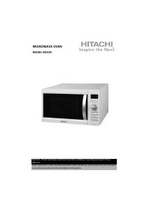 Mode d’emploi Hitachi MCG25 Micro-onde