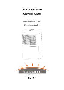 Manual de uso Kayami DN 12 E Deshumidificador