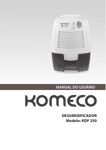 Manual Komeco KDP 250 Desumidificador