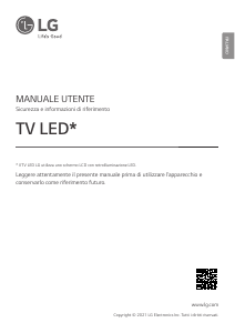 Manuale LG 43LM6370PLA LED televisore