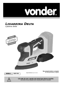 Manual de uso Vonder ILDV 1814 Lijadora delta