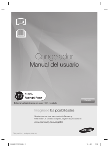 Manual de uso Samsung RZ60FJSW Congelador