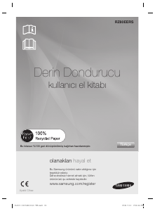 Kullanım kılavuzu Samsung RZ80EERS Dondurucu