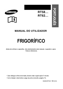 Manual Samsung RT58MAMT Frigorífico combinado