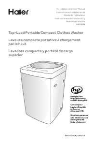 Manual Haier HLP21N Washing Machine