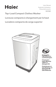 Manual de uso Haier HLP24E Lavadora