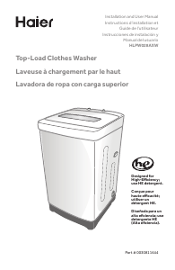 Manual Haier HLPW028AXW Washing Machine