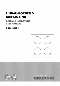 Manual Grundig GIEI 613410 E Hob