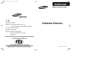 Kullanım kılavuzu Samsung SR-40NMA Donduruculu buzdolabı