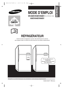 Mode d’emploi Samsung SR-688EV Réfrigérateur combiné