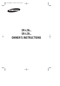 Manual Samsung SR-L39NEB Fridge-Freezer