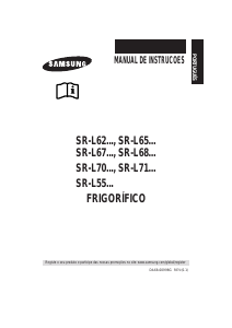 Manual Samsung SR-L628EV Frigorífico combinado