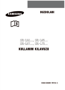 Kullanım kılavuzu Samsung SR-L629EV Donduruculu buzdolabı