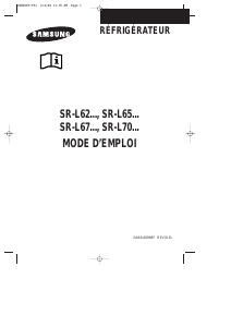 Bedienungsanleitung Samsung SR-L629EV Kühl-gefrierkombination