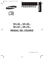 Manual de uso Samsung SR-L659EVSS Frigorífico combinado