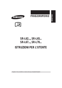 Manuale Samsung SR-L679EVPS Frigorifero-congelatore