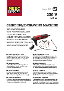 Instrukcja Meec Tools 016-452 Grawerka