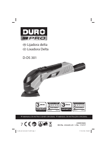 Manual de uso DURO D-DS 301 Lijadora delta