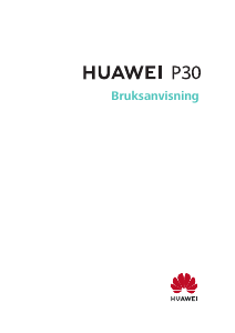 Bruksanvisning Huawei P30 Mobiltelefon