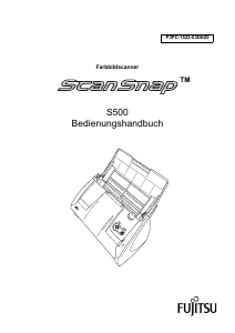 Bedienungsanleitung Fujitsu ScanSnap S500 Scanner