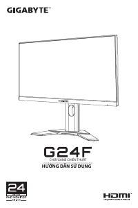 Manual Gigabyte G27F LED Monitor