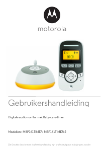 Handleiding Motorola MBP161TIMER Babyfoon