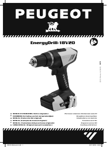 Manual de uso Peugeot EnergyDrill-18V20 Atornillador taladrador