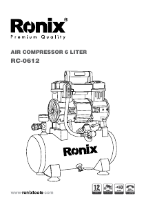 Manual Ronix RC-0612 Compressor